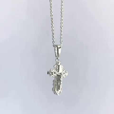 Crucifix Necklace - Silver
