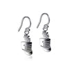 Marching Band Dangle Earrings - Silver