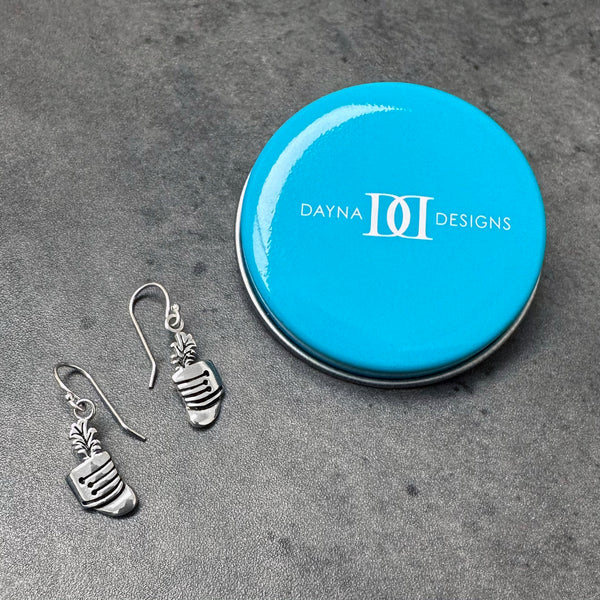 Marching Band Dangle Earrings - Silver