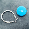 Basketball Pearl Bracelet - Silver