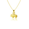 Buffalo Necklace - Gold