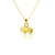 Buffalo Necklace - Gold