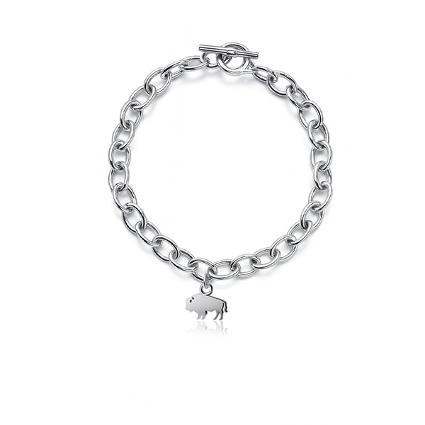 Buffalo Link Bracelet - Silver