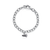 Cheer Link Bracelet - Silver