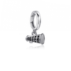 Cheer Bracelet Charm - Silver