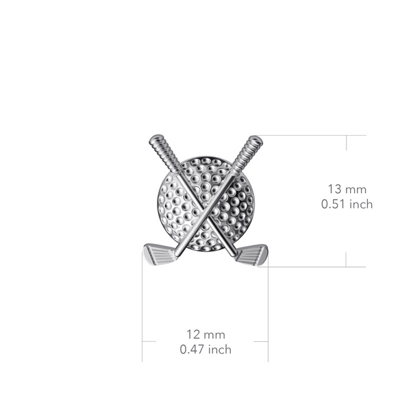 Golf Club Link Bracelet - Silver