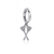 Crew Bracelet Charm - Silver