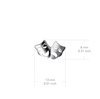 Comedy and Tragedy Mask Bracelet Charm - Silver
