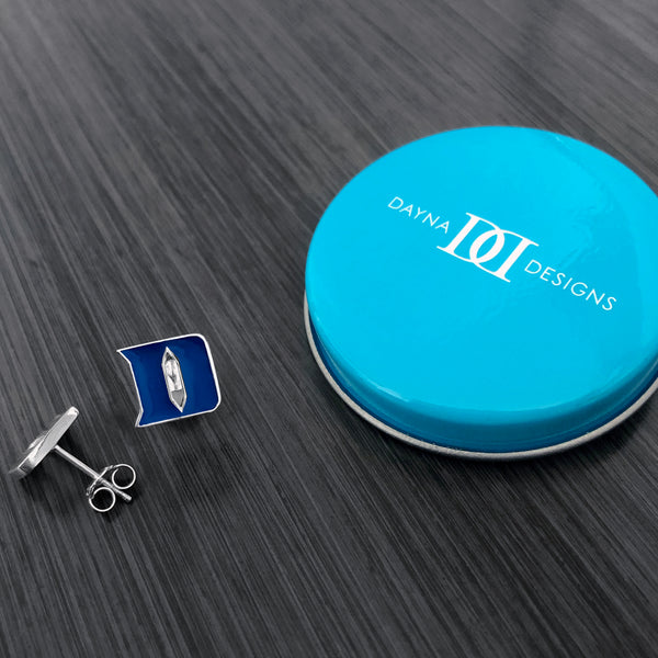 Duke University Stud Earrings - Enamel