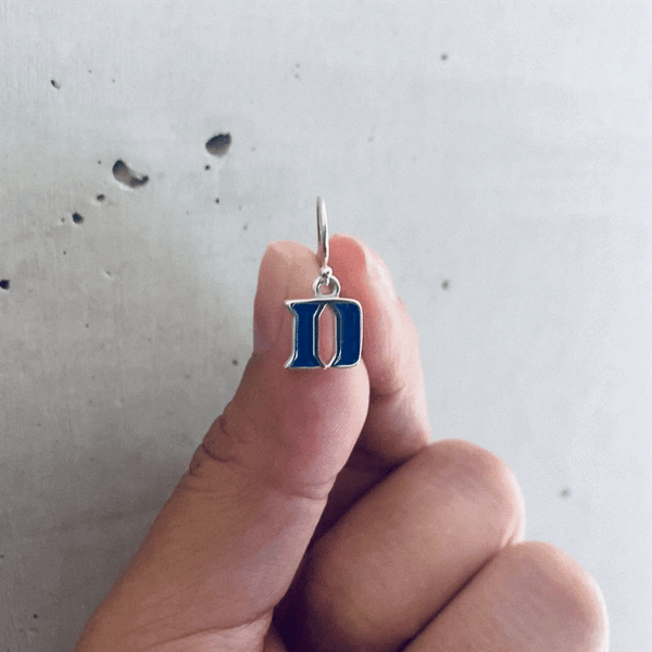 Duke University Dangle Earrings - Enamel