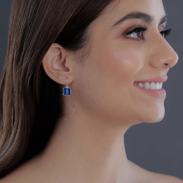 Duke University Dangle Earrings - Enamel