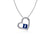 Duke University Heart Necklace - Enamel