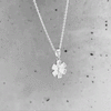 EMT Paramedic Pendant Necklace - Silver