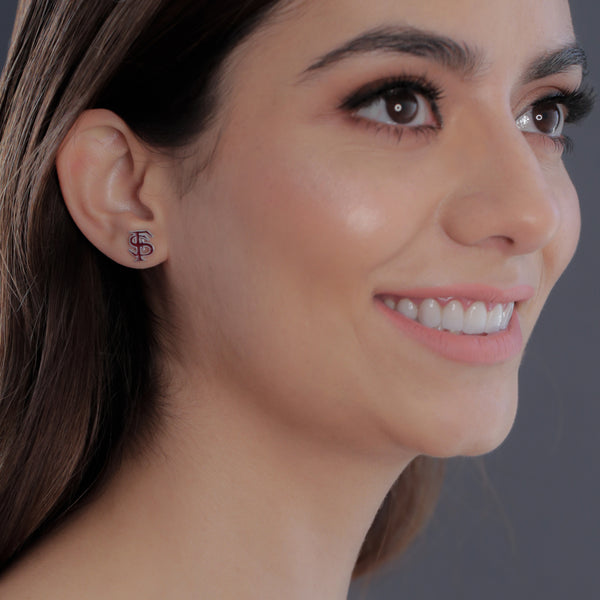 Florida State University Stud Earrings - Enamel
