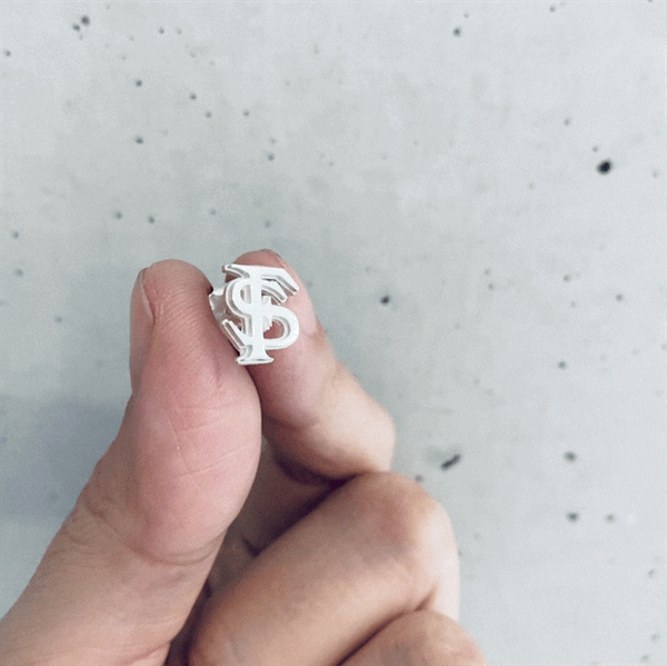 Florida State University Stud Earrings - Silver