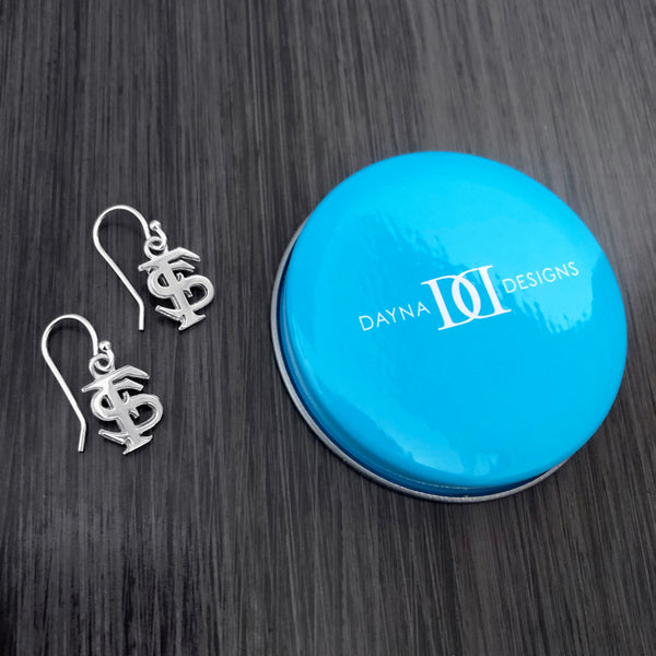 Florida State University Dangle Earrings - Silver