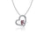 Florida State University Heart Necklace - Enamel