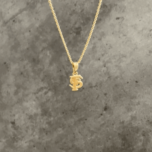 Florida State University Pendant Necklace - Gold
