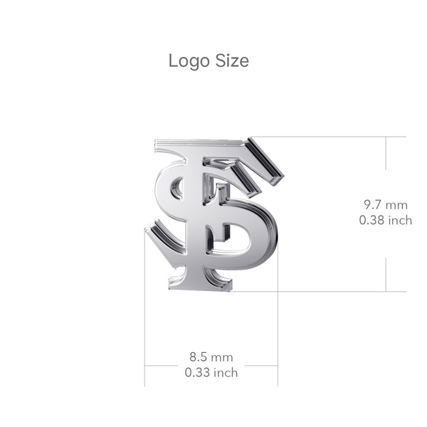 Florida State University Dangle Earrings - Silver