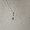 Giraffe Pendant Necklace - Silver