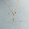 Gymnastics Pendant Necklace - Gold