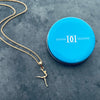 Gymnastics Pendant Necklace - Gold