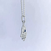 Filigree Hamsa Necklace - Silver