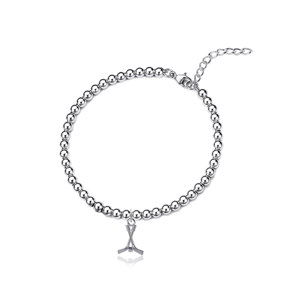 Hockey Beaded Bracelet