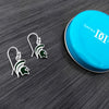 Michigan State University Dangle Earrings - Enamel