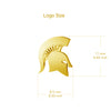 Michigan State University Pendant Necklace - Gold