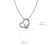 Moose Heart Necklace