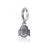 Ohio State University Bracelet Charm - Silver