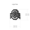 Ohio State University Stud Earrings - Silver