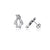 Penguin Stud Earrings - Silver