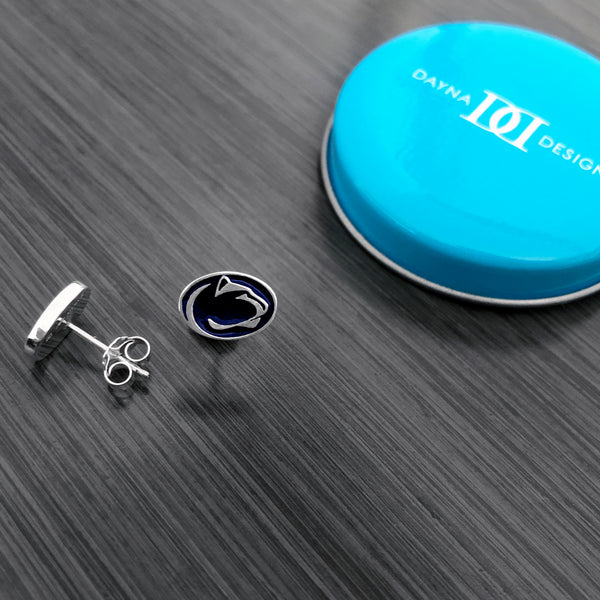 Penn State University Stud Earrings - Enamel