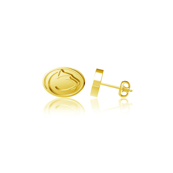 Penn State University Stud Earrings - Gold