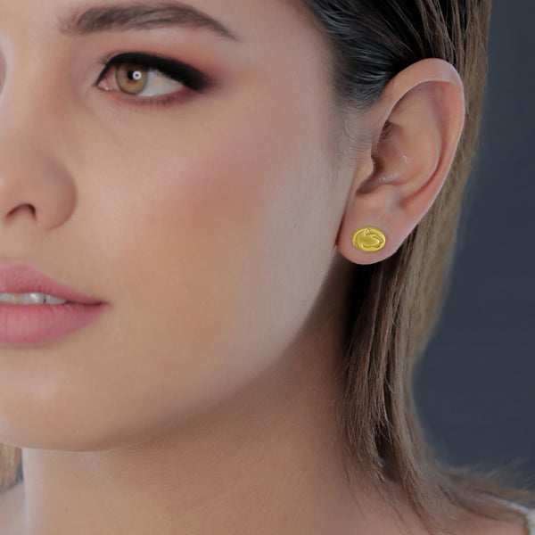 Penn State University Stud Earrings - Gold