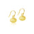 Penn State University Dangle Earrings - Gold