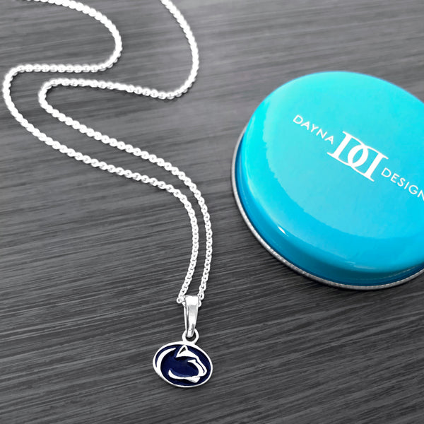 Penn State University Pendant Necklace - Enamel