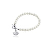 Penn State University Pearl Bracelet - Silver