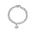 Pennsylvania State University Link Bracelet - Silver