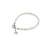 Skate Pearl Bracelet - Silver