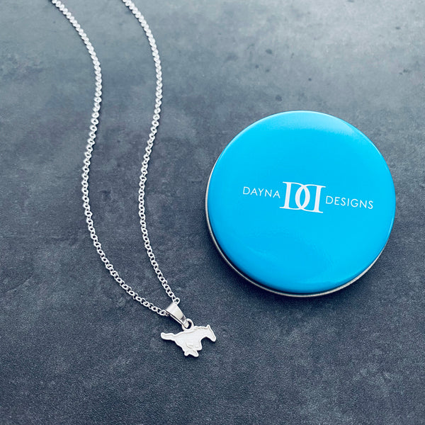 Southern Methodist Mustangs Pendant Necklace