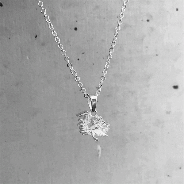 University of South Carolina Pendant Necklace - Silver