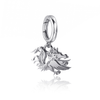 University of South Carolina Bracelet Charm - Silver