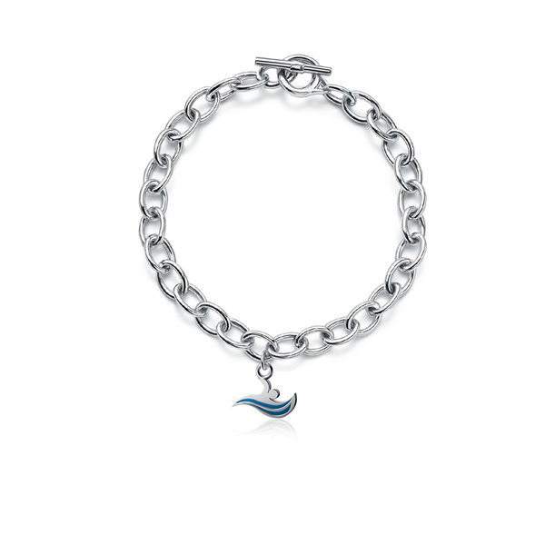 Swimming Link Bracelet - Silver