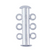 Sterling Silver Slide Clasp for Jewelry Making