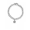 Tennis Link Bracelet - Silver