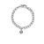 Tennis Link Bracelet - Silver