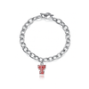 Texas Tech University Link Bracelet - Enamel